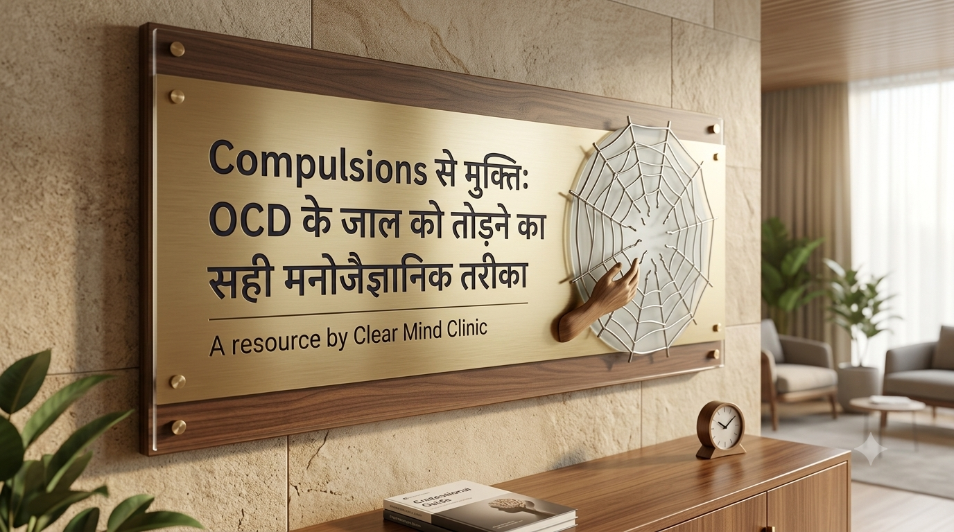 Compulsions से मुक्ति: OCD के जाल को तोड़ने का सही मनोवैज्ञानिक तरीका